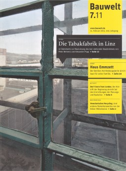 Cover Bauwelt 02.2011